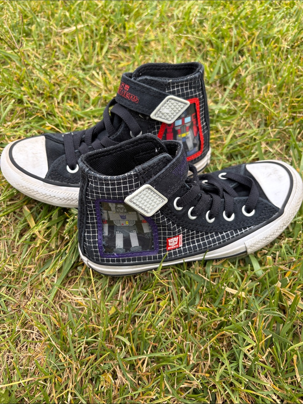 Converse Kids Transformers Black High-Top Sneakers